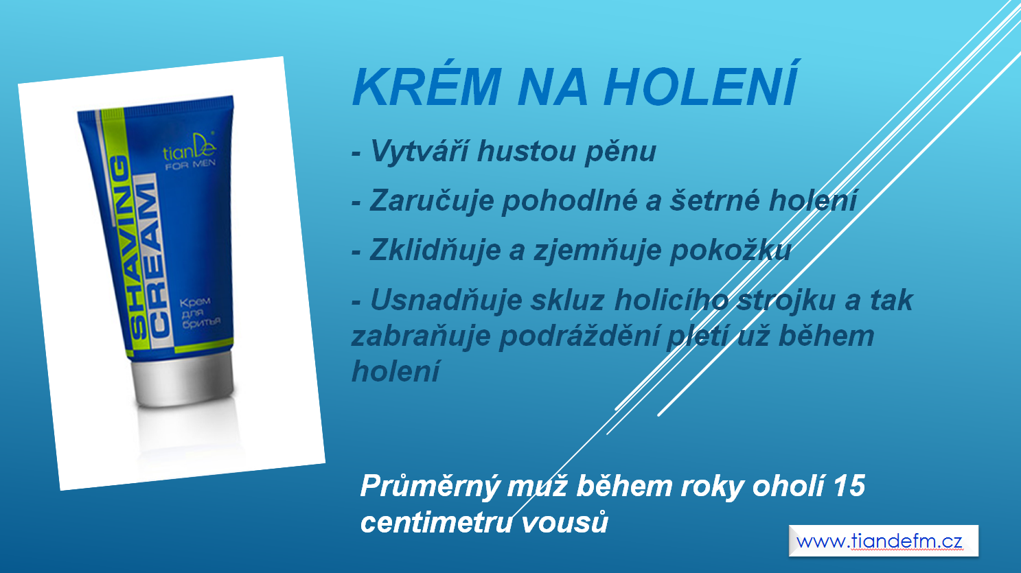 krem na holeni